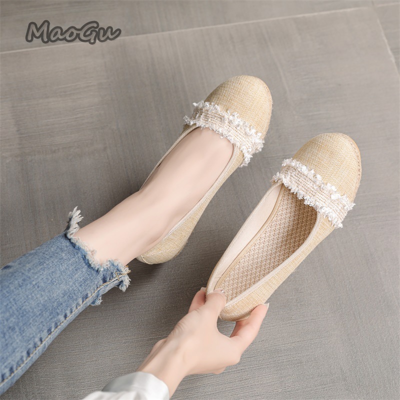 여성용 에스파드리유 웨지 슈즈 라운드 토 슬립온 캐주얼 - Espadrille Slip On 리뷰 및 가격