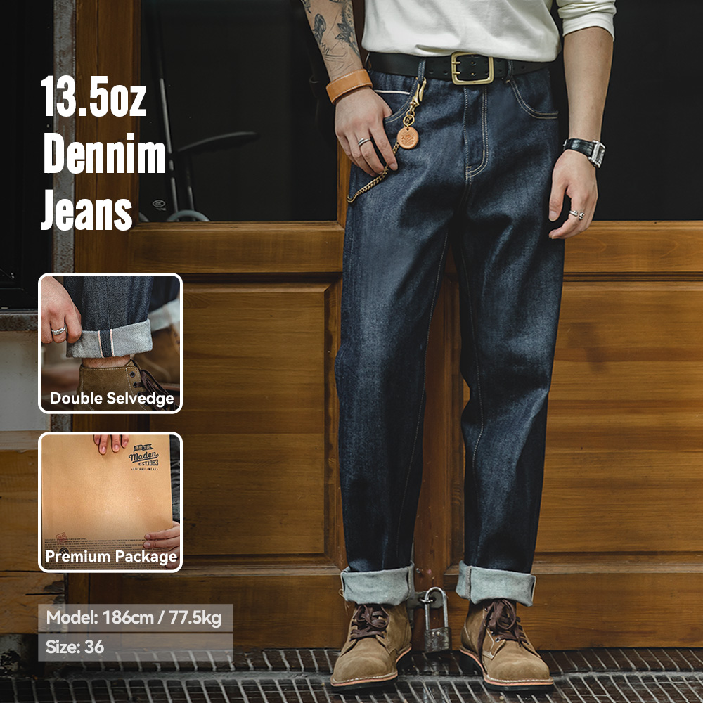 Maden 빈티지 13.5온스 헤비웨이트 셀비지 로우  - Levis Jeans 501 리뷰 및 가격