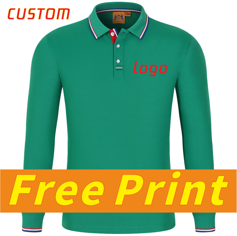 가을용 긴팔 폴로 셔츠 맞춤형 폴로 칼라 긴팔 티셔츠  - Polo Shirt Pique 리뷰 및 가격