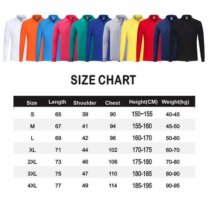 남성 및 여성용 긴 소매 폴로 셔츠, 맞춤 인쇄, 자수 - Polo Shirt Pique 리뷰 및 가격